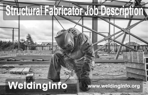 structural metal fabricator|structural fabricator job description.